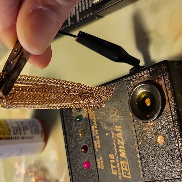 18k solid gold chain - Picture 6 of 7